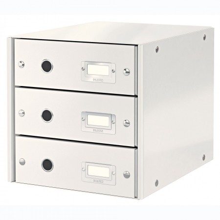 Caja de almacenaje mediana DIN-A4 Click & Store WOW de Leitz - 281 x 200 x  370