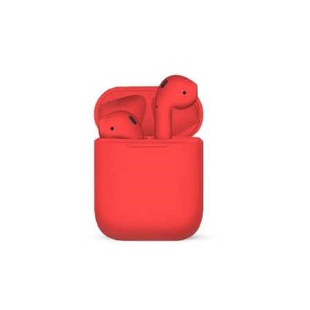 Auriculares Bluetooth i12 5.0 - Rojo