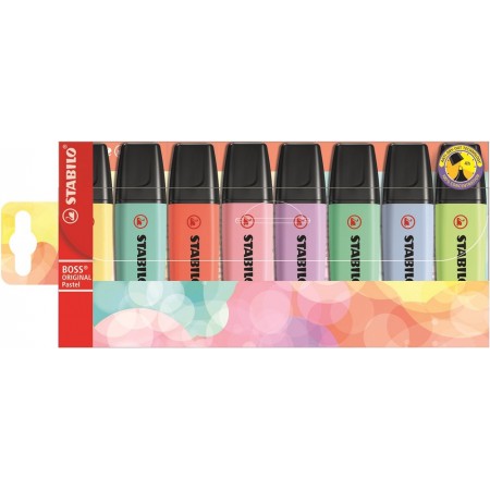 Pack subrayadores Stabilo Colores pastel 14 unidades