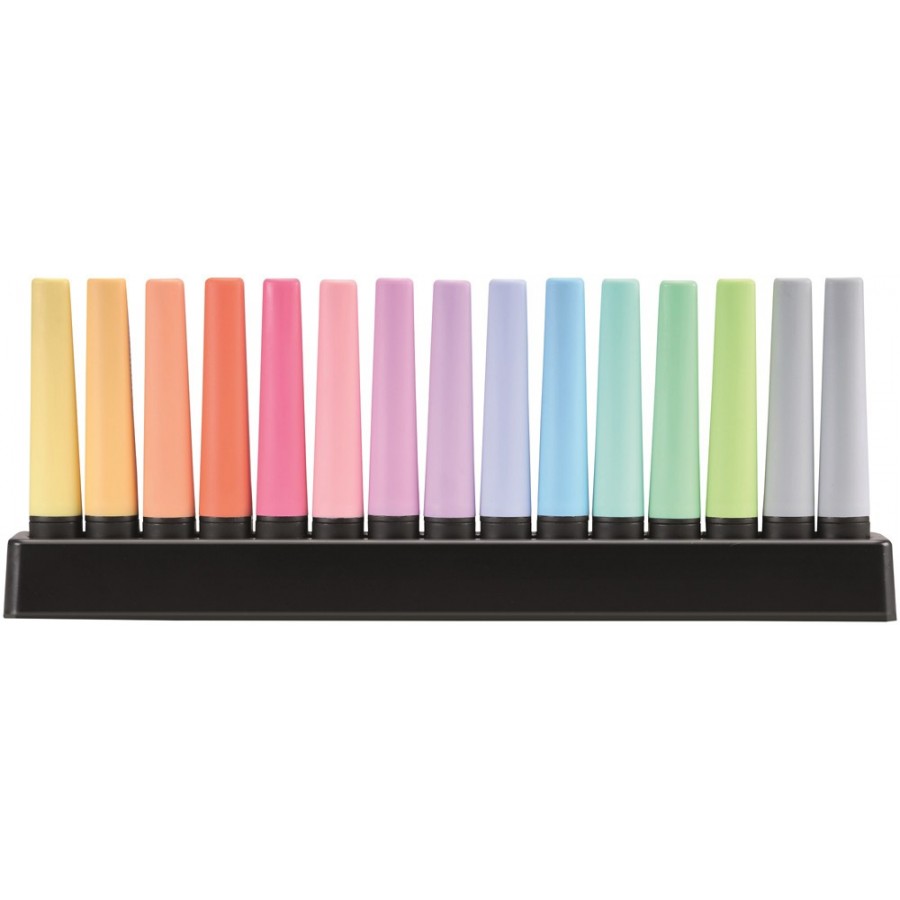 STABILO BOSS ORIGINAL PASTEL SET DE MESA 15 UDS PASTEL