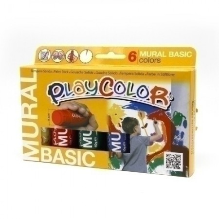 Témpera sólida PLAYCOLOR BASIC ONE 12 colores Playcolor MF-P1150 —  latiendadelmaestro